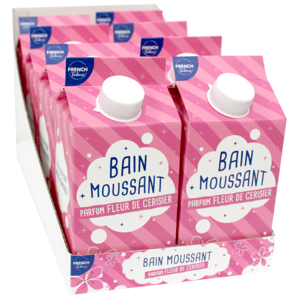 Bain moussant - 500ml - Senteur Fleur de Cerisier - FT