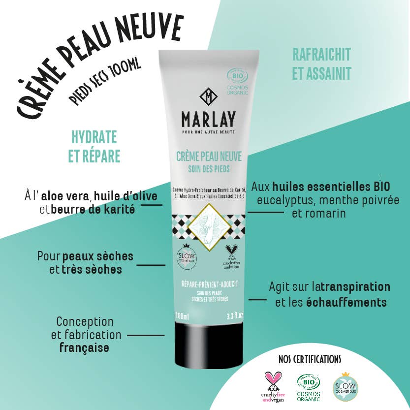 Crème pieds Peau Neuve 100 ml