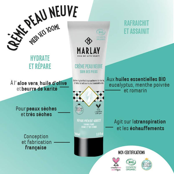 Crème pieds Peau Neuve 100 ml
