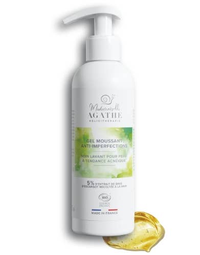 Gel moussant anti-imperfections  certifié BIO