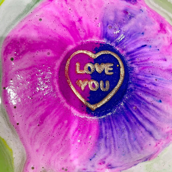 Bombe de bain Love Hearts