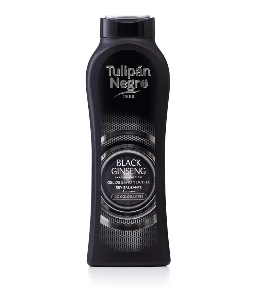 GEL DOUCHE TULIPAN NEGRO HOMME 650ML BLACK GINSENG