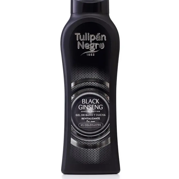 GEL DOUCHE TULIPAN NEGRO HOMME 650ML BLACK GINSENG