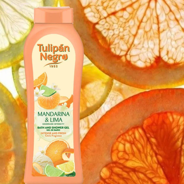 GEL DOUCHE TULIPAN NEGRO 650ML MANDARINE CITRON