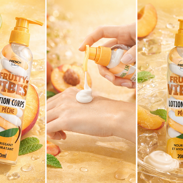 🍑 Lotion Corps Hydratante – Pêche – 200 ml