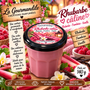 Bougie artisanale parfumée - Rhubarbe câline