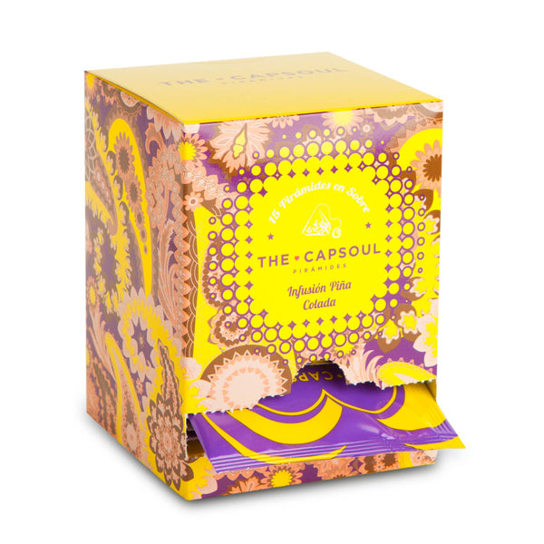 Pyramides Enveloppées Piña Colada - (15 sachets)