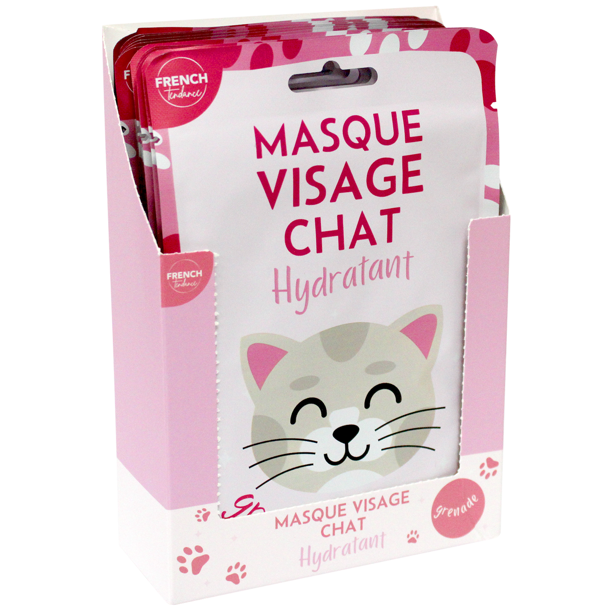 Masque Hydratant - visage Chat  - FRENCH TENDANCE