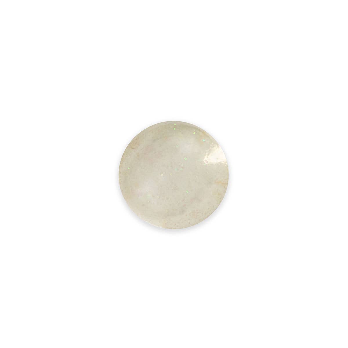 Perle de bain aux paillettes dorées et au parfum de vanille