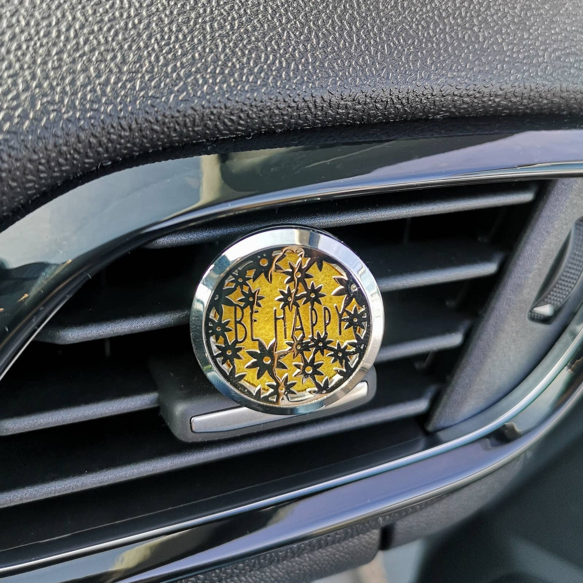Diffuseur Voiture Clip'Arôme - Be Happy