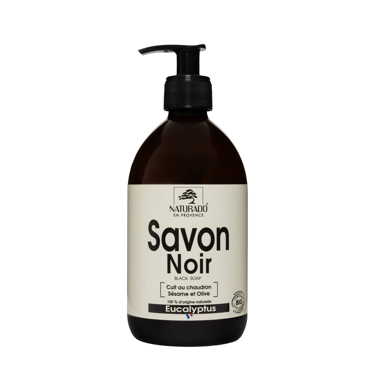 Savon Liquide Noir Eucalyptus Bio Ecocert 500 ml