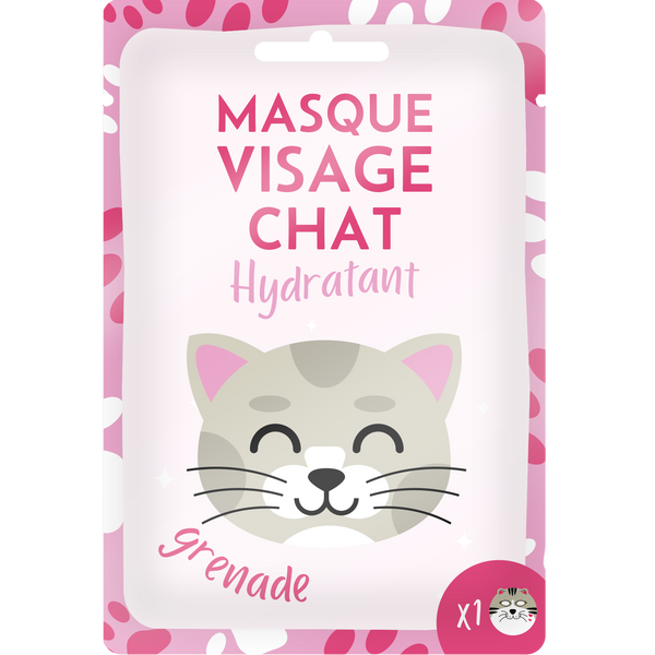Masque Hydratant - visage Chat  - FRENCH TENDANCE