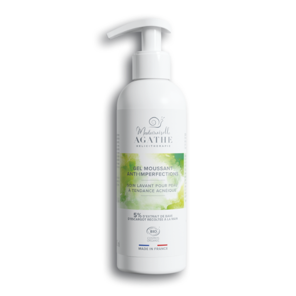 Gel moussant anti-imperfections  certifié BIO
